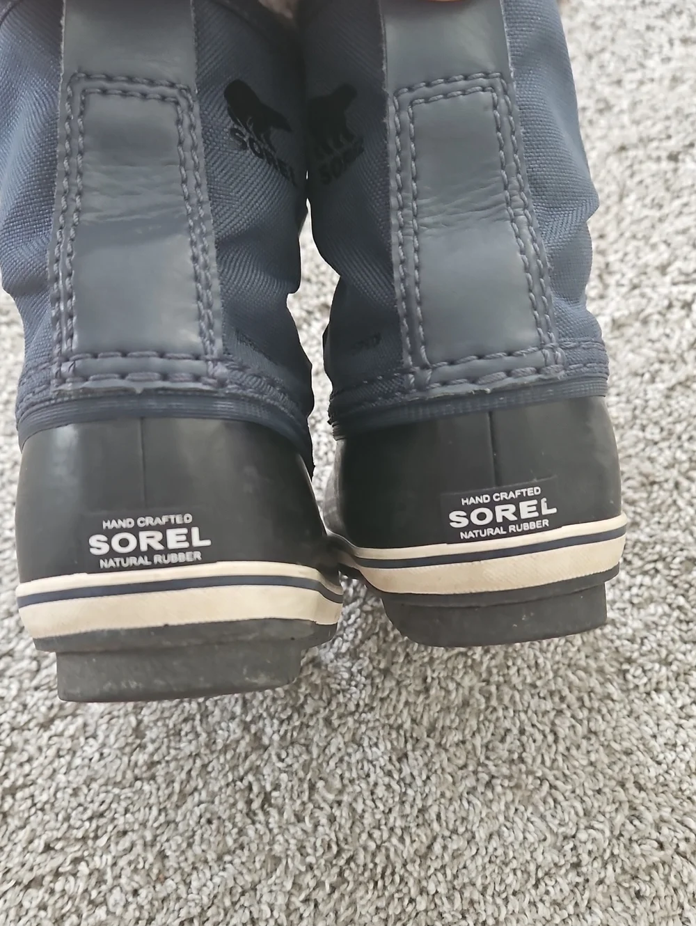 Sorel Blue Faux-Fur Lined Winter Boots 11 Winter